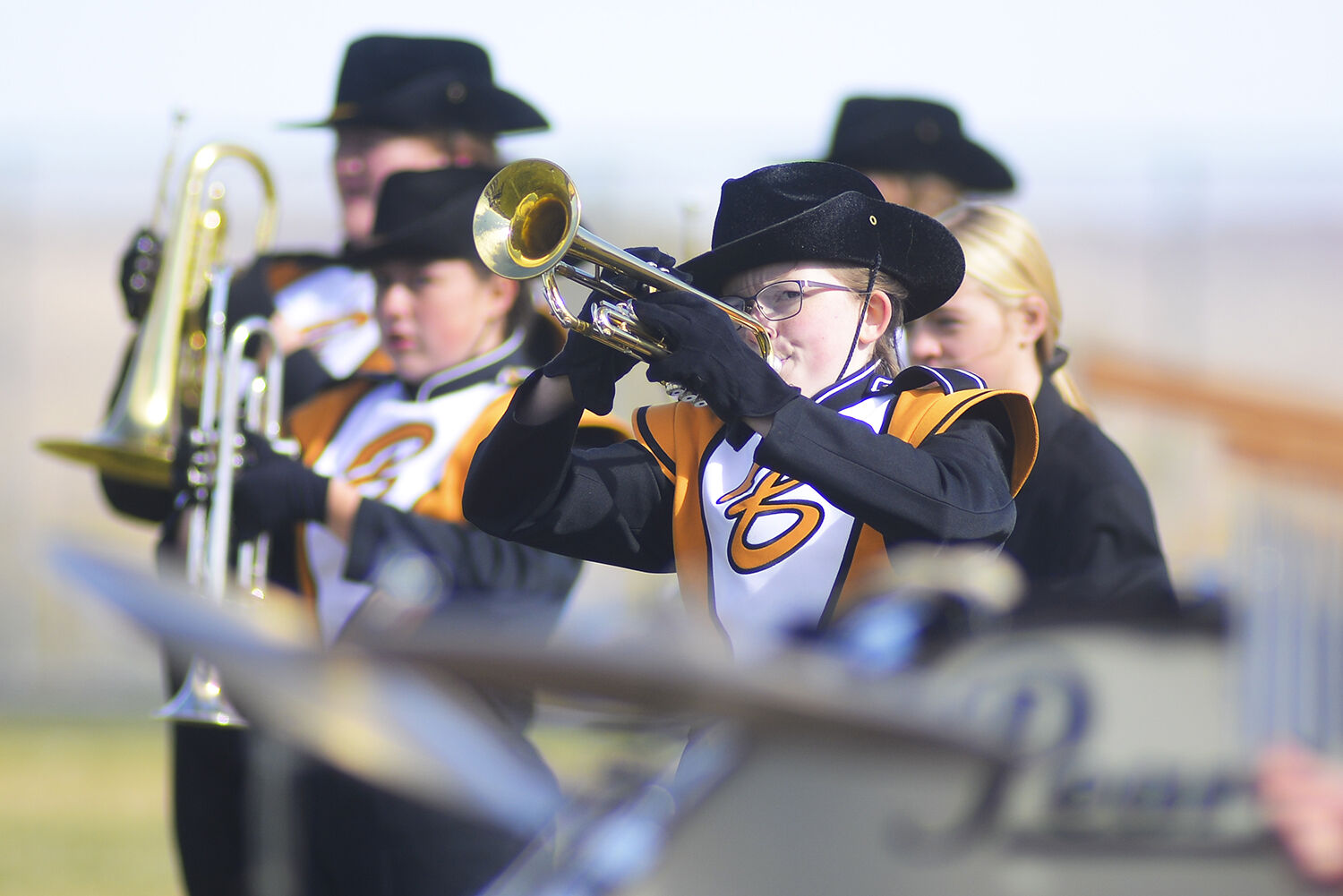 Kaitren Blaney performs her solo in the third movement